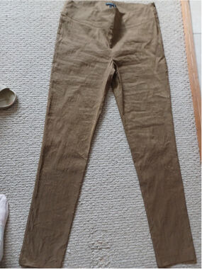 Sarah Pacini Linen Pants Italy L